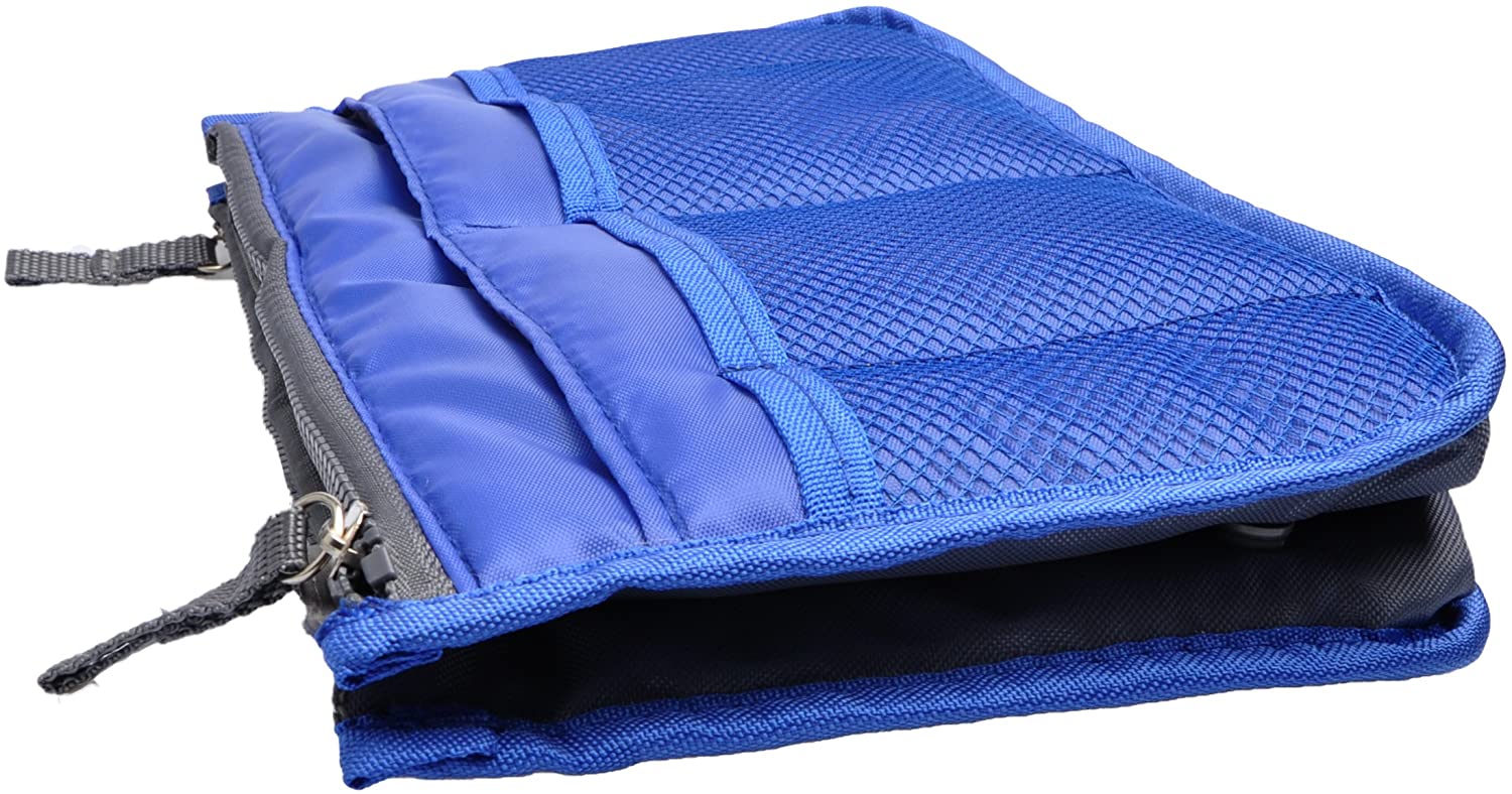 Vercord Purse Organizer Insert for Handbags Bag Organizers Inside Tote Pocketbook Women Nurse Nylon 13 Pockets Black Medium