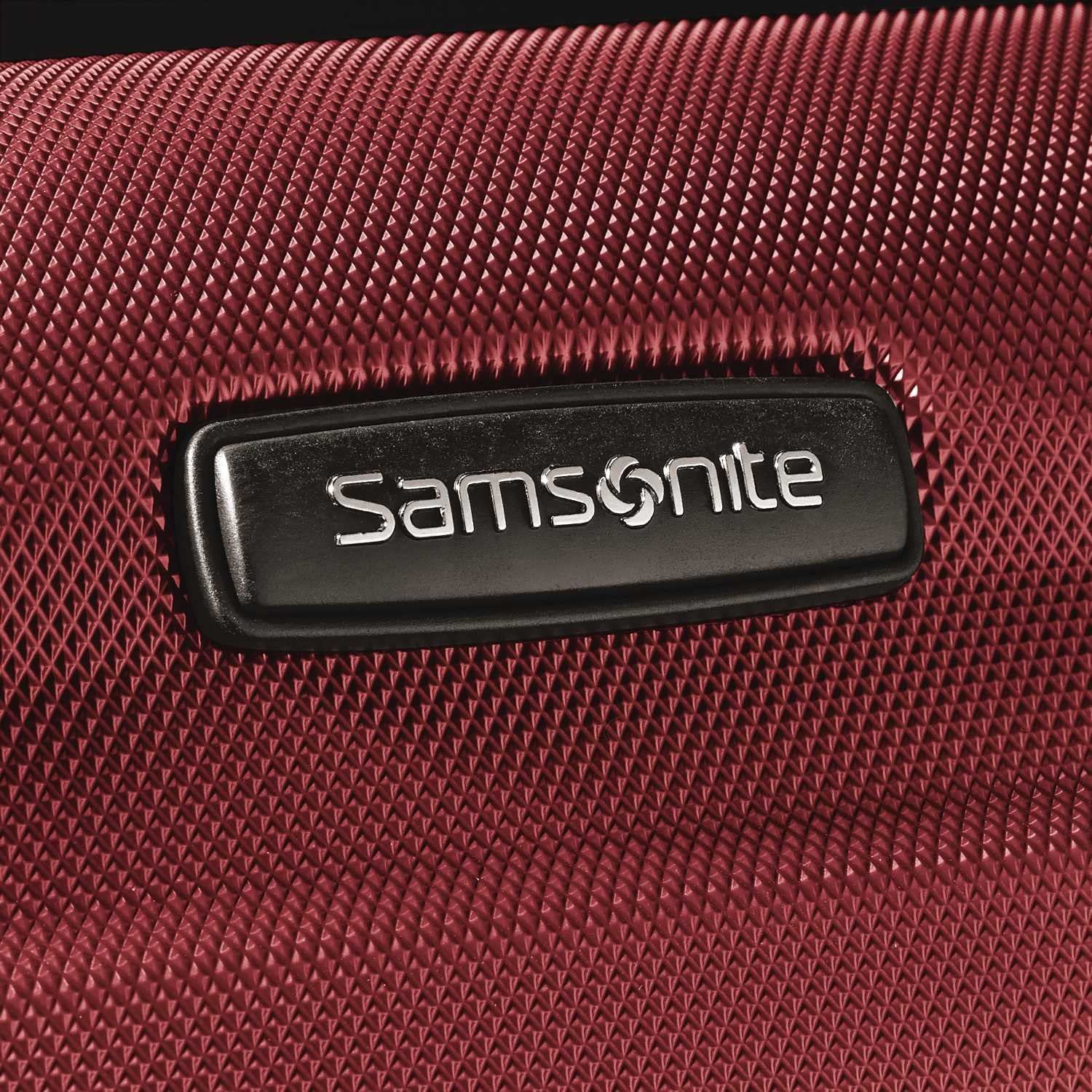Samsonite Omni PC Hardside Expandable Luggage with Spinner Wheels, Black, Carry-On 20-Inch