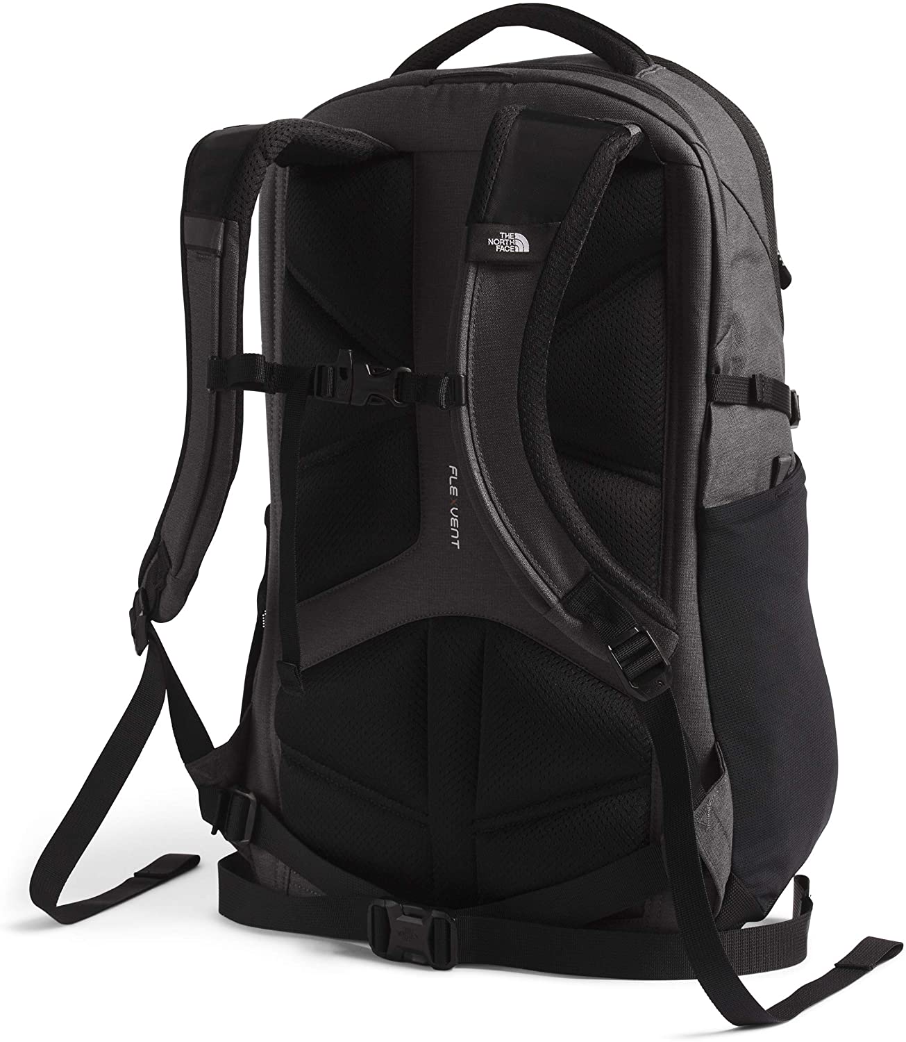 The North Face Women's Recon Backpack, TNF Black Heather/Silver Reflective, One Size