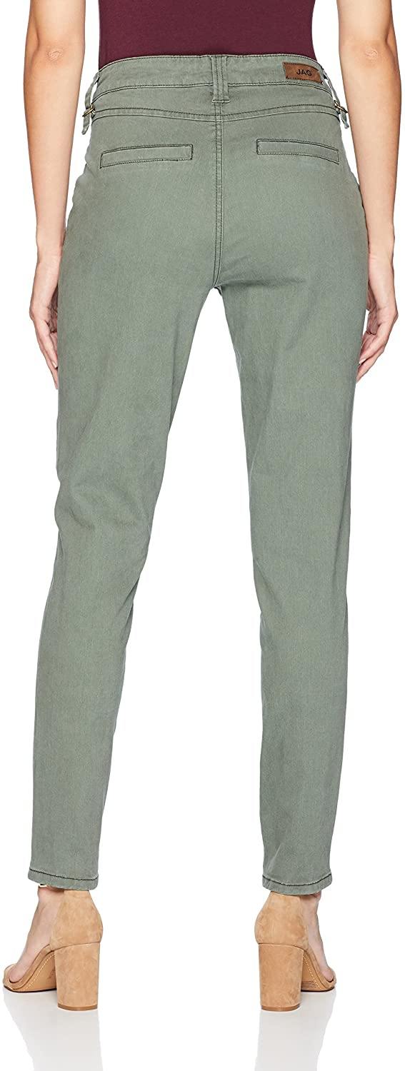 Jag Jeans Women's Dana Chino Pant with Embroidery