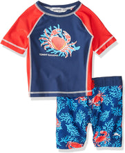 
                        
                          Load image into Gallery viewer, Tommy Bahama Boys' Rashguard and Trunks Swimsuit Set
                        
                      