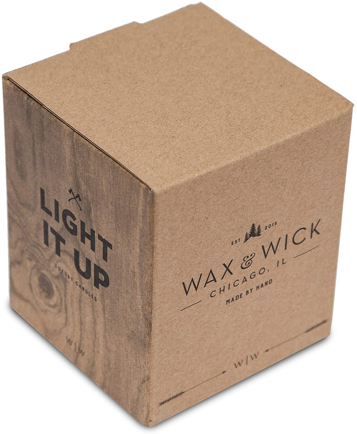 Scented Soy Candle: 100% Pure Soy Wax with Wood Double Wick