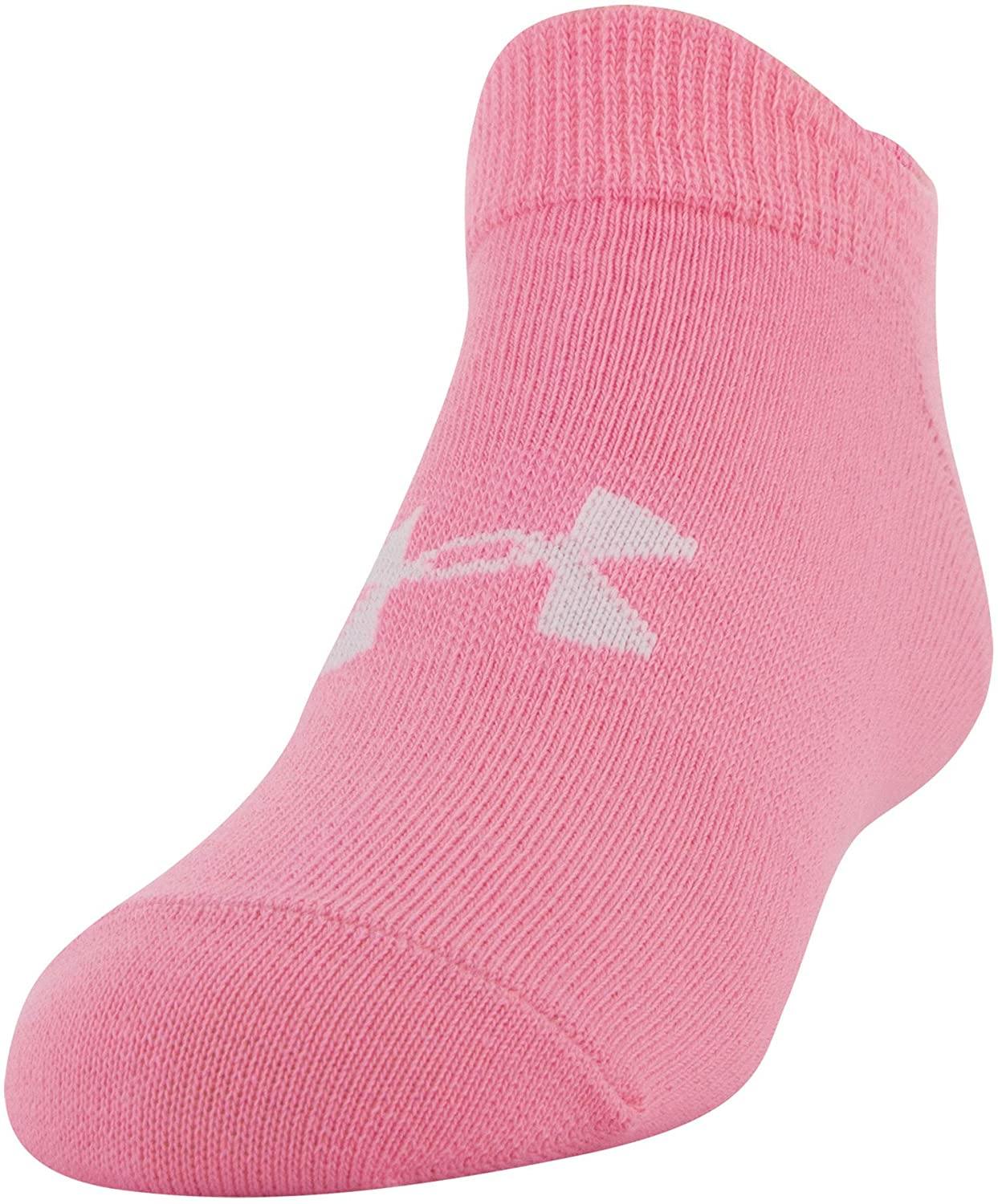 Under Armour Youth Essential 2.0 No Show Socks, 6-Pairs