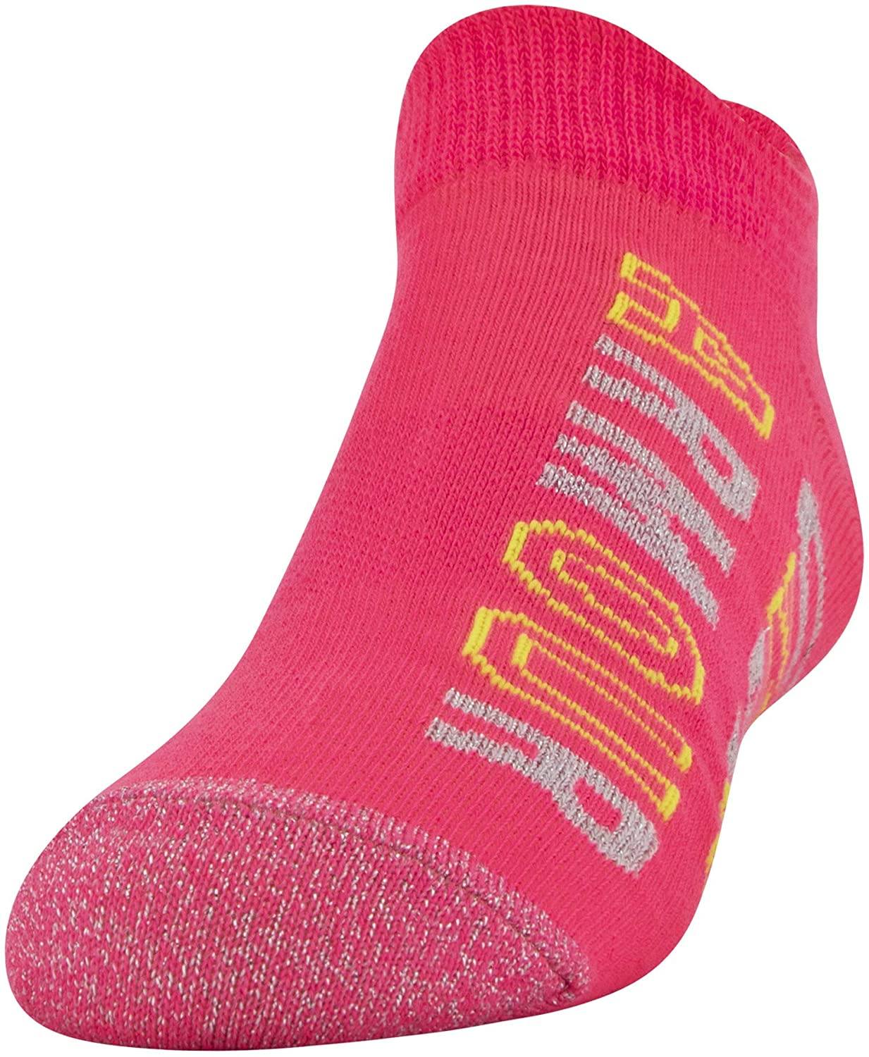 Under Armour Youth Essential 2.0 No Show Socks, 6-Pairs