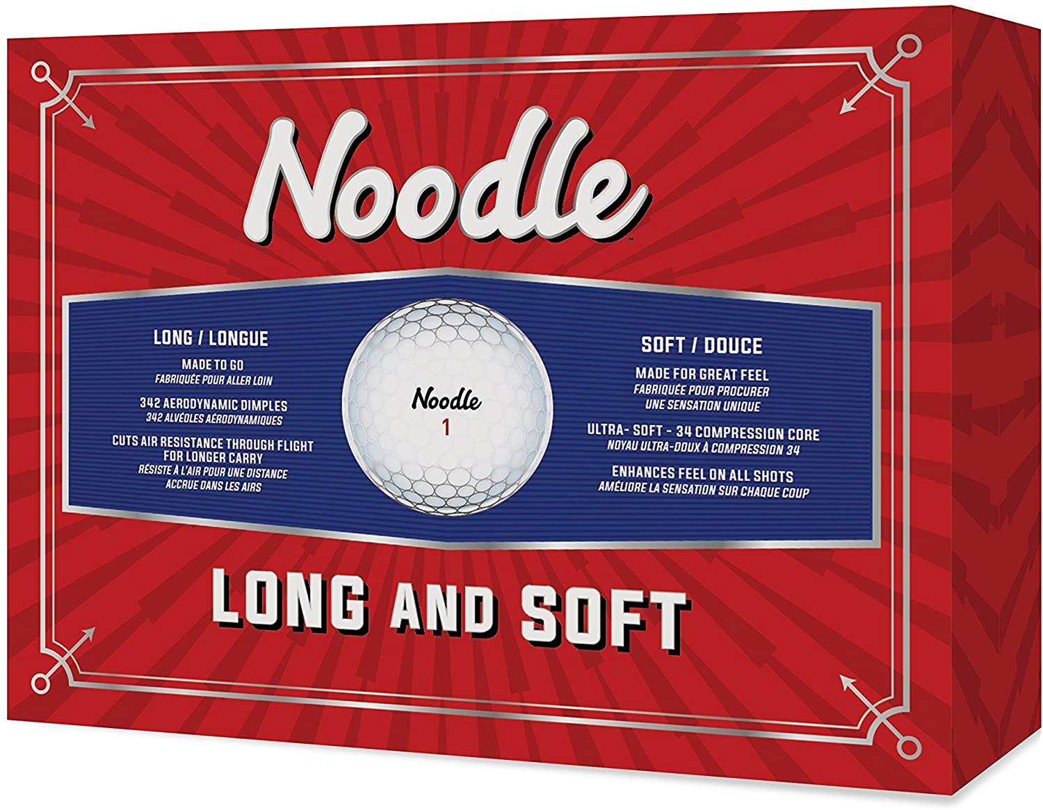 TaylorMade Noodle Long & Soft Golf Balls - JOY2ESpree