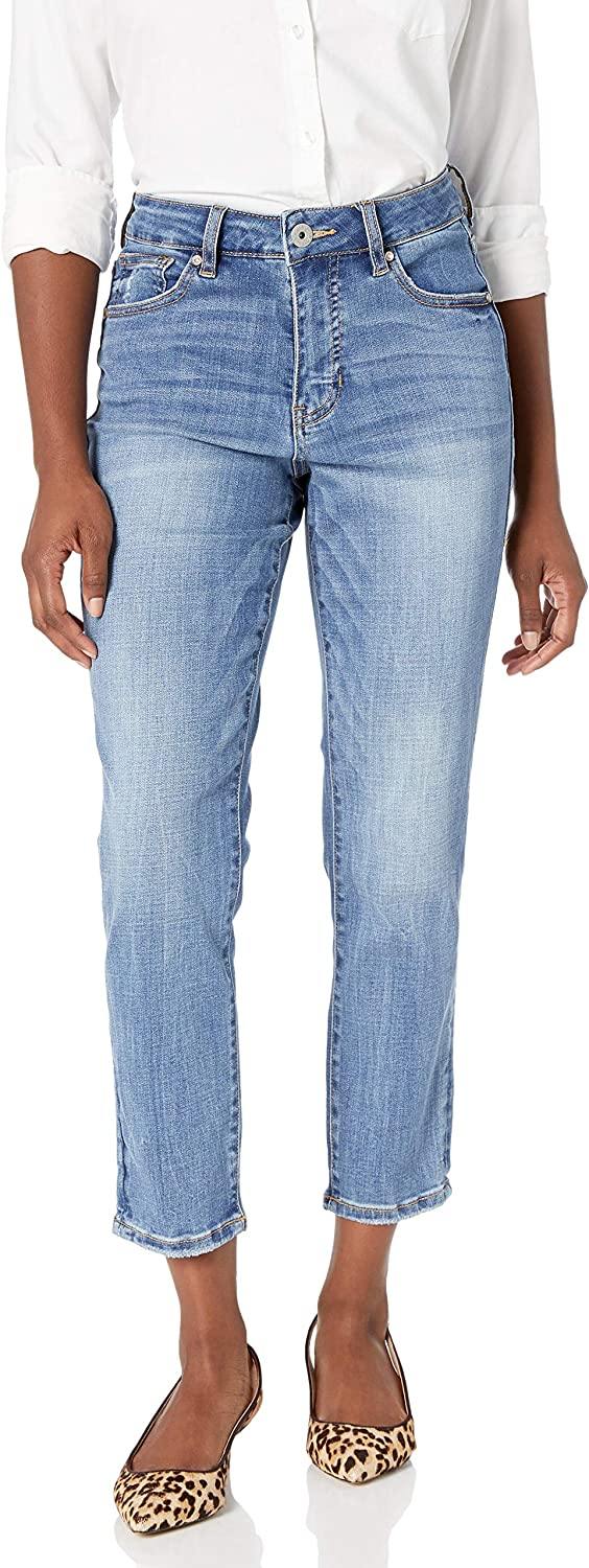 Jag Jeans Women's Petite Reese Vintage Straight Jean