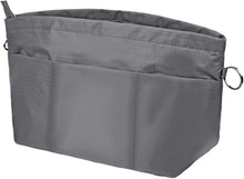 
                        
                          Cargar imagen en el visor de la galería, Vercord Purse Organizer Insert Bag Tote Handbags Pocketbook Inserts Organizers Zipper 11 Pockets Black Medium
                        
                      