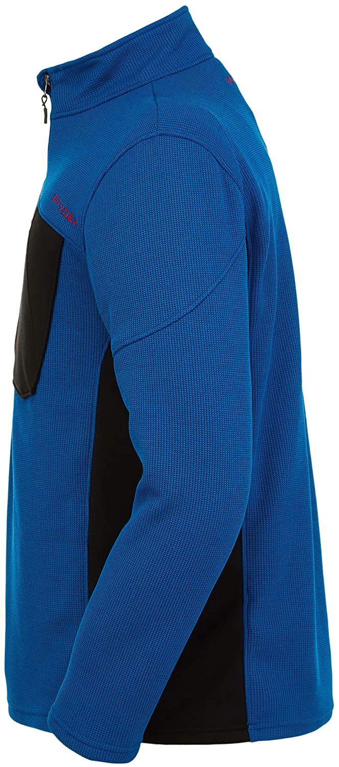Spyder Active Sports Men's Bandit Half Zip Mid-Layer Jacket