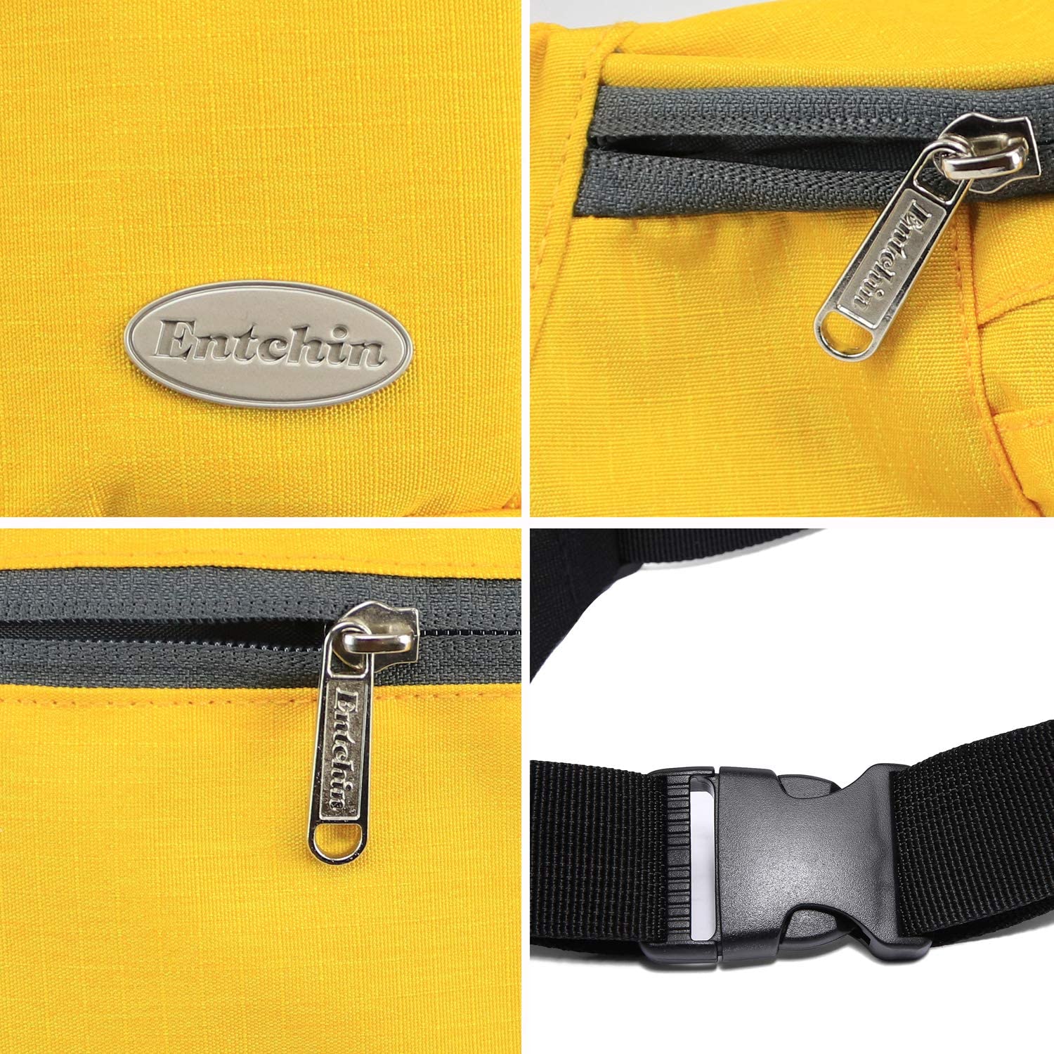 Entchin Fanny Pack for Hiking, Running and Travel