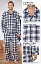 
                        
                          Muat gambar ke penampil Galeri, PajamaGram Classic Mens Pajamas Cotton - Men Pajamas Set
                        
                      