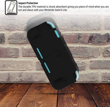 
                        
                          गैलरी व्यूवर में इमेज लोड करें, Orzly Grip Case for Nintendo Switch Lite – Case with Comfort Padded Hand Grips, Kickstand, Pack of Thumb Grips - Turquoise Blue - JOY2ESpree
                        
                      