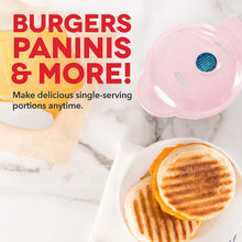 
                        
                          Cargar imagen en el visor de la galería, Dash Mini Maker Portable Grill Machine + Panini Press for Gourmet Burgers - JOY2ESpree
                        
                      