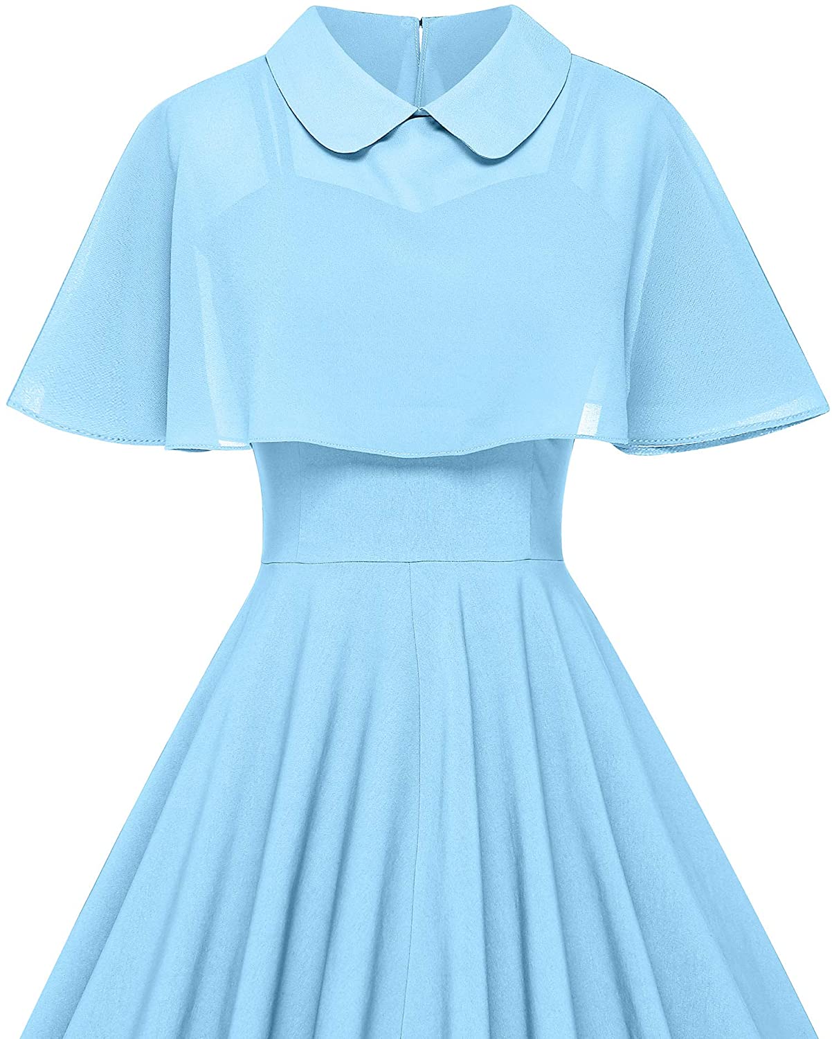 GownTown Women's 1950s Cloak Two-Piece Cocktail Dress