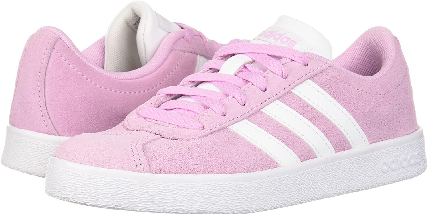 adidas Kids' VL Court 2.0 Sneaker,