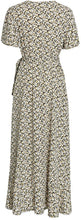 
                        
                          Load image into Gallery viewer, Miessial Women's Summer Chiffon V Neck Ruffle Maxi Dress Polka Dot Long Beach Wrap Dress
                        
                      