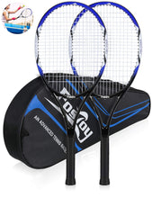 
                        
                          Muat gambar ke penampil Galeri, Fostoy Adult Recreational Tennis Racket, 27 inch Tennis Racquet with Carry Bag, Professional Tennis Racket, Good Control Grip, Vibration Dampe - JOY2ESpree
                        
                      