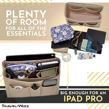 
                        
                          Cargar imagen en el visor de la galería, Handbag Organizer - 2in1 Purse Organizer Insert with Inner Zipped Pocket - Tote Shaper fits Speedy Neverfull - Grey Medium
                        
                      