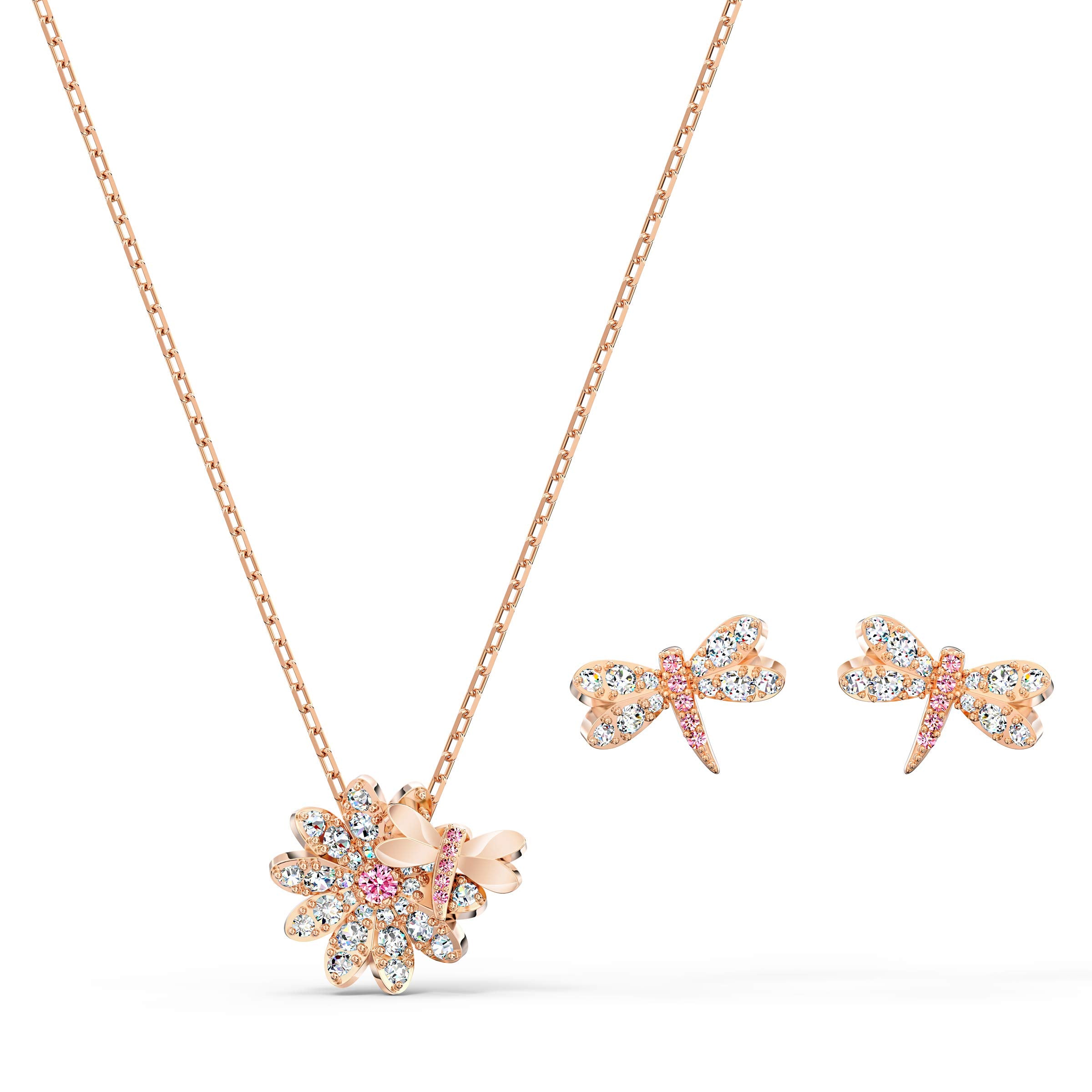 SWAROVSKI Women's Jewelry Sets, Crystal Necklace and Earrings Collection - JOY2ESpree