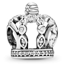
                        
                          Muat gambar ke penampil Galeri, Pandora Jewelry Fairytale Crown Cubic Zirconia Charm in Sterling Silver - JOY2ESpree
                        
                      