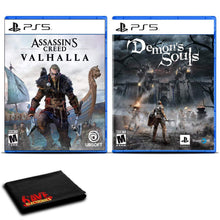 
                        
                          Cargar imagen en el visor de la galería, Assassins Creed Valhalla and Demons Souls for PlayStation 5 - Two Game Bundle - JOY2ESpree
                        
                      