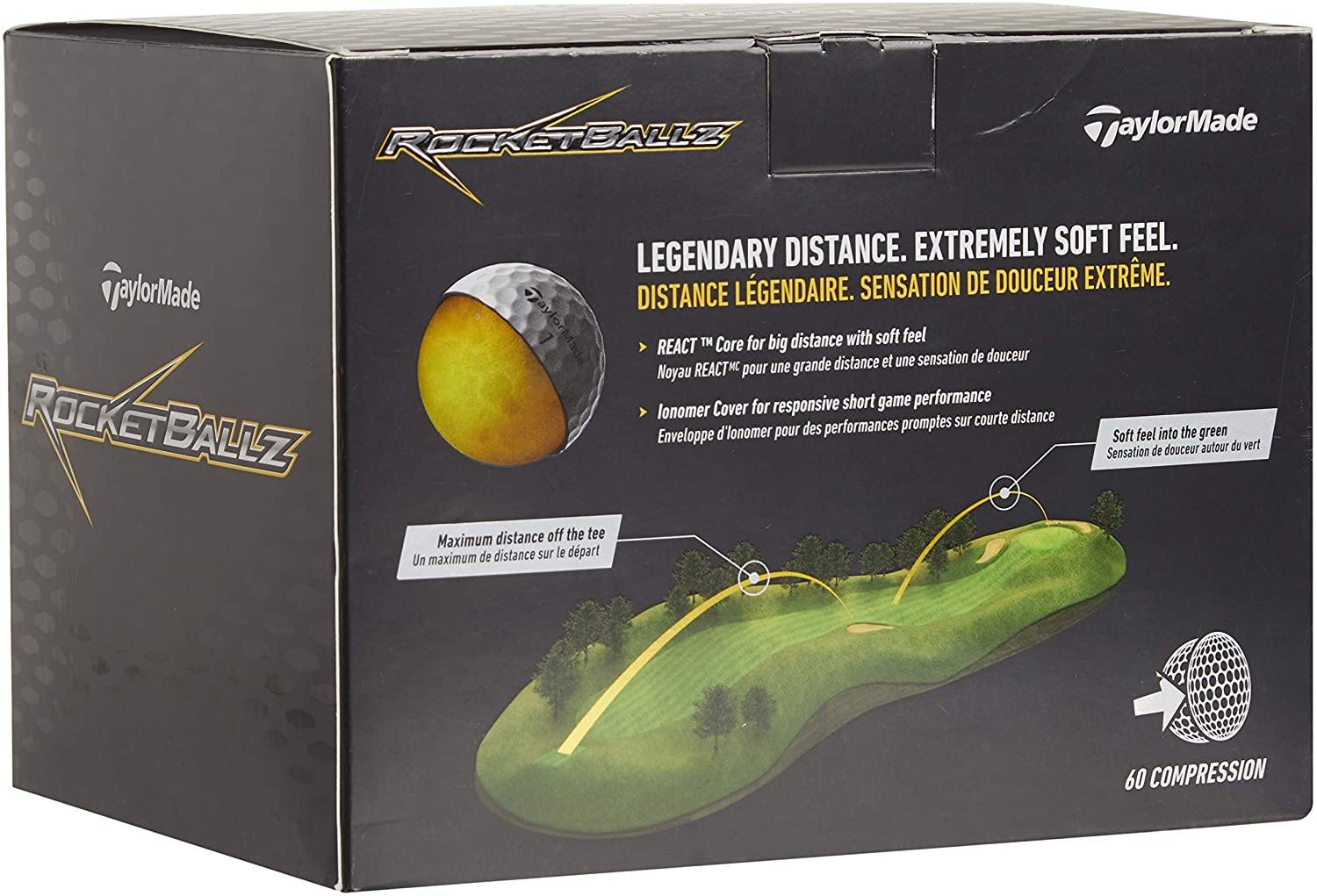 TaylorMade Rocketballz Golf Balls (Three Dozen) - JOY2ESpree