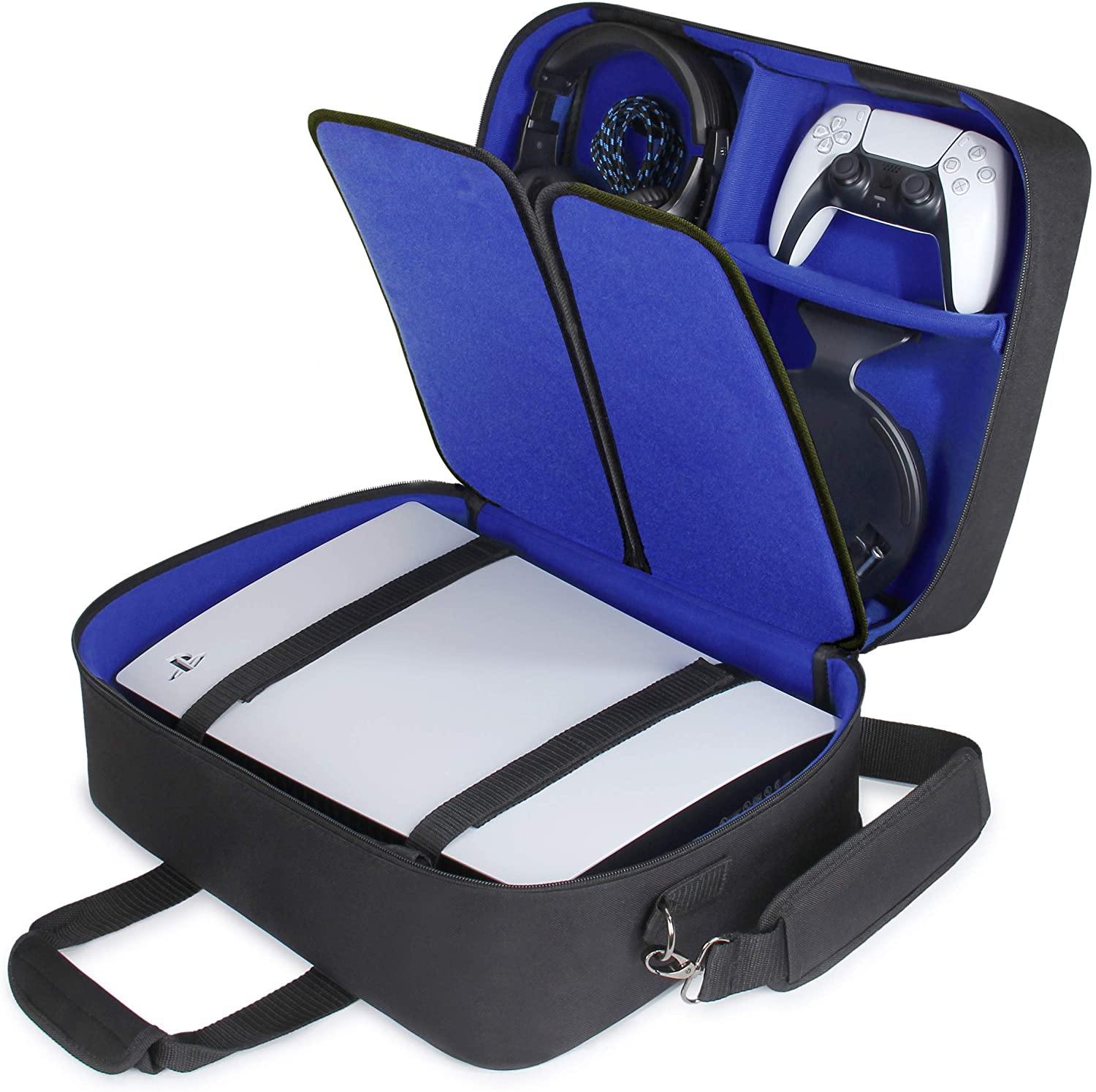 USA GEAR PS5 Case - Console Case Compatible with Playstation 5 and PS5 Digital Edition - JOY2ESpree