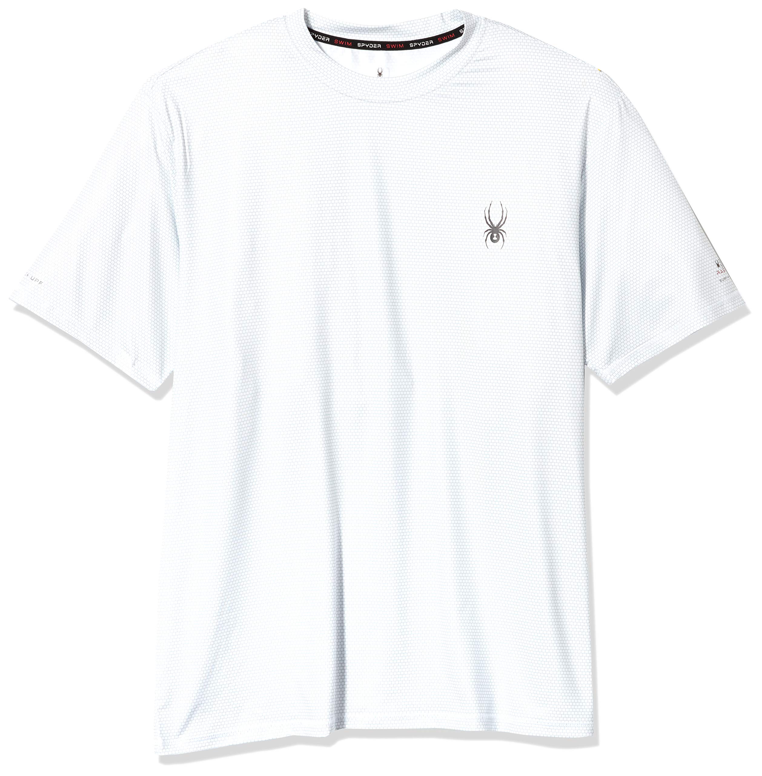 Spyder Men's No Print Short Sleeve Rashguard