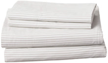 
                        
                          Load image into Gallery viewer, Tommy Bahama 212696 Paloma Beach Stripe Sheet Set, Cloud Grey, King
                        
                      