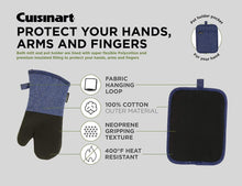 
                        
                          Muat gambar ke penampil Galeri, Cuisinart Chambray Neoprene Mini Oven Mitts, 2 Pack – Heat Resistant to 400 F . - JOY2ESpree
                        
                      