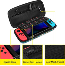 
                        
                          गैलरी व्यूवर में इमेज लोड करें, Fintie Carry Case for Nintendo Switch - [Shockproof] Hard Shell Protective Cover Travel Bag w/10 Game Card Slots - JOY2ESpree
                        
                      