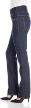 
                        
                          画像をギャラリービューアに読み込む, Jag Jeans Women's Peri Pull On Straight Leg Jean
                        
                      