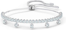 
                        
                          Load image into Gallery viewer, SWAROVSKI Women's Subtle Bracelet Jewelry Collection, Rhodium Finish, Clear Crystals - JOY2ESpree
                        
                      