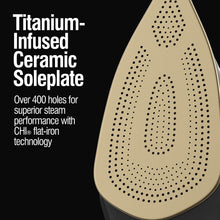 
                        
                          Muat gambar ke penampil Galeri, CHI Steam Iron for Clothes with Titanium Infused Ceramic Soleplate, 1700 Watts
                        
                      