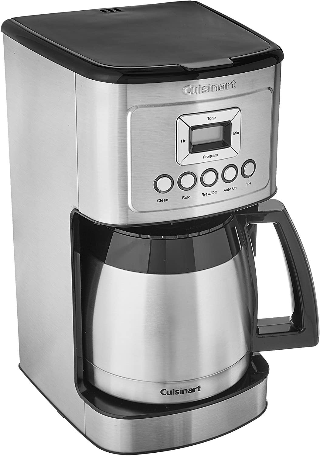 Cuisinart DCC-3200W Perfectemp Coffee Maker, 14 Cup Progammable Coffeemaker with Glass Carafe, White - JOY2ESpree