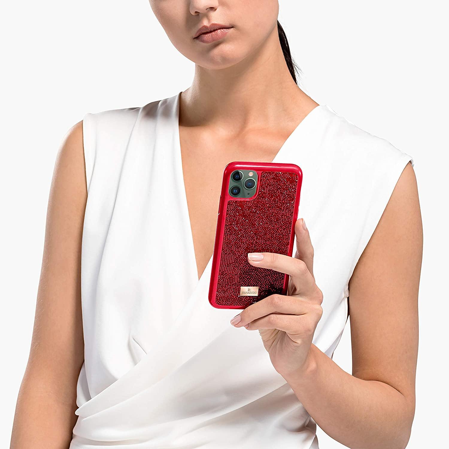 SWAROVSKI Glam Rock Smartphone case with Bumper, red (one size) - JOY2ESpree