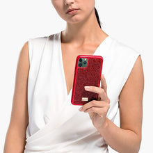 
                        
                          Load image into Gallery viewer, SWAROVSKI Glam Rock Smartphone case with Bumper, red (one size) - JOY2ESpree
                        
                      