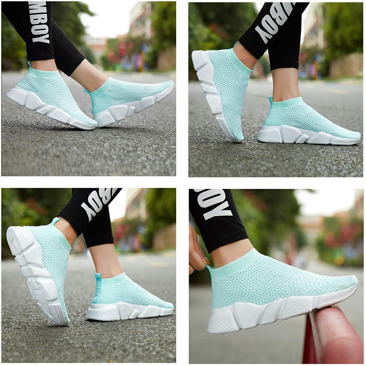 WXQ Women's Running Lightweight Breathable Casual Sports Shoes Fashion Sneakers Walking Shoes - JOY2ESpree