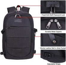 
                        
                          Muat gambar ke penampil Galeri, Travel Laptop Backpack Water Resistant Anti-Theft Bag with USB Charging Port - JOY2ESpree
                        
                      