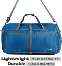 
                        
                          画像をギャラリービューアに読み込む, Gonex 150L Travel Duffel Bag Foldable Extra Large Duffle Bag XL Heavy Duty for Men Women for Luggage Shopping Gray
                        
                      