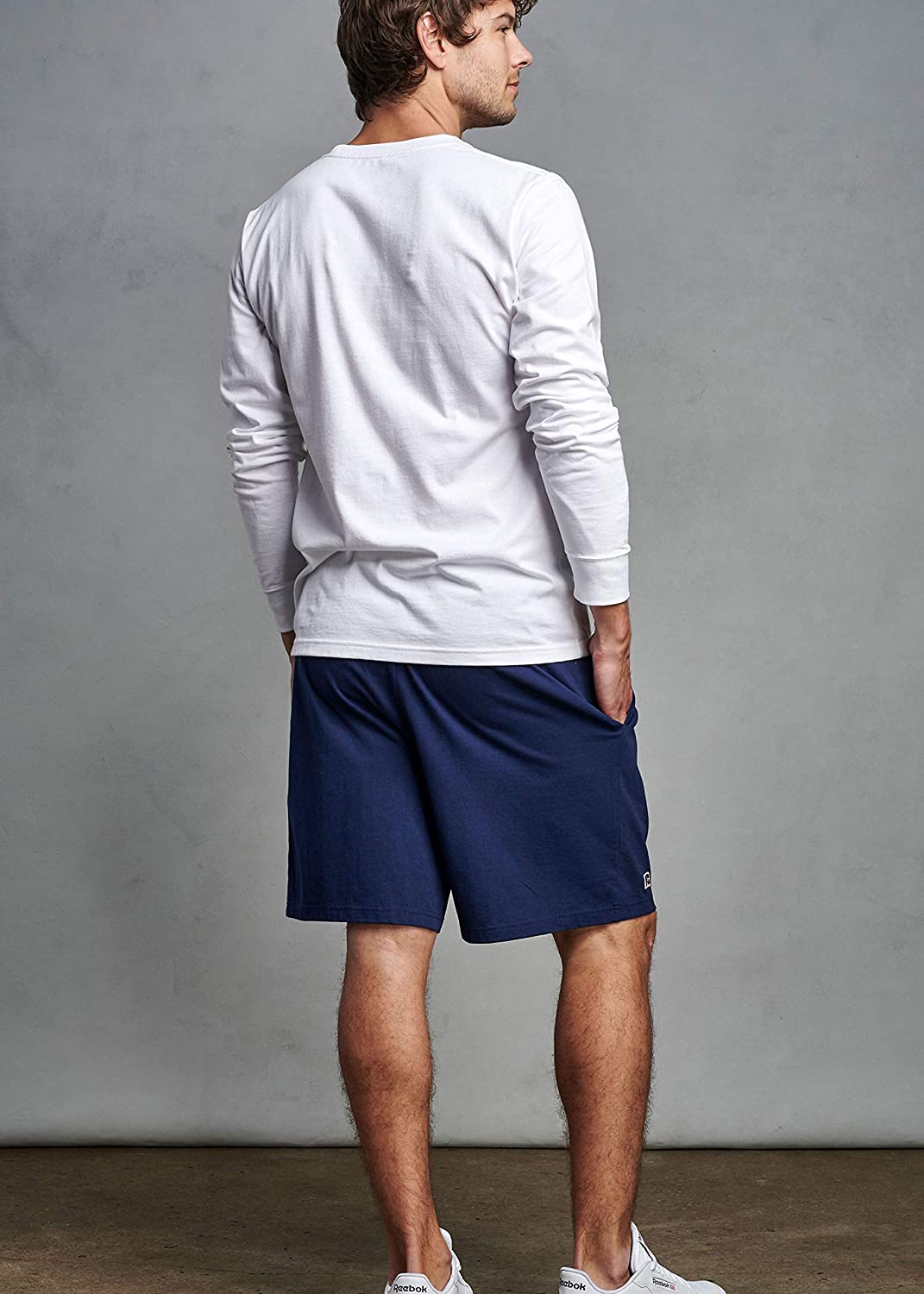 Russell Athletic Men's Premium Ringspun Cotton Short with Pockets