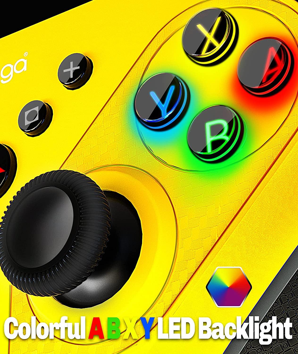 Wireless Controller for Nintendo Switch PS3 PC Android, ipega SW038 Ninja Run Pro Controllers Support 6 Gyro Axis Turbo Programmable - JOY2ESpree