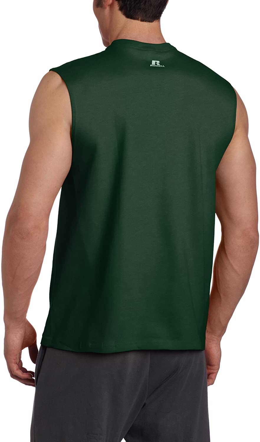 Russell Athletic Men's Cotton Performance Sleeveless Muscle T Shirts