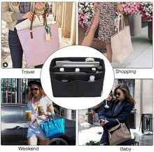 
                        
                          將圖片載入圖庫檢視器 Purse Organizer Insert, Bag Organizer, Bag in Bag, Perfect for Speedy Neverfull and More, 5 Size (X-Large, Black)
                        
                      