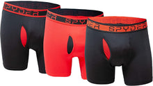 
                        
                          將圖片載入圖庫檢視器 Spyder Performance Mesh Mens Boxer Briefs Sports Underwear 3 Pack W/Fly Front
                        
                      
