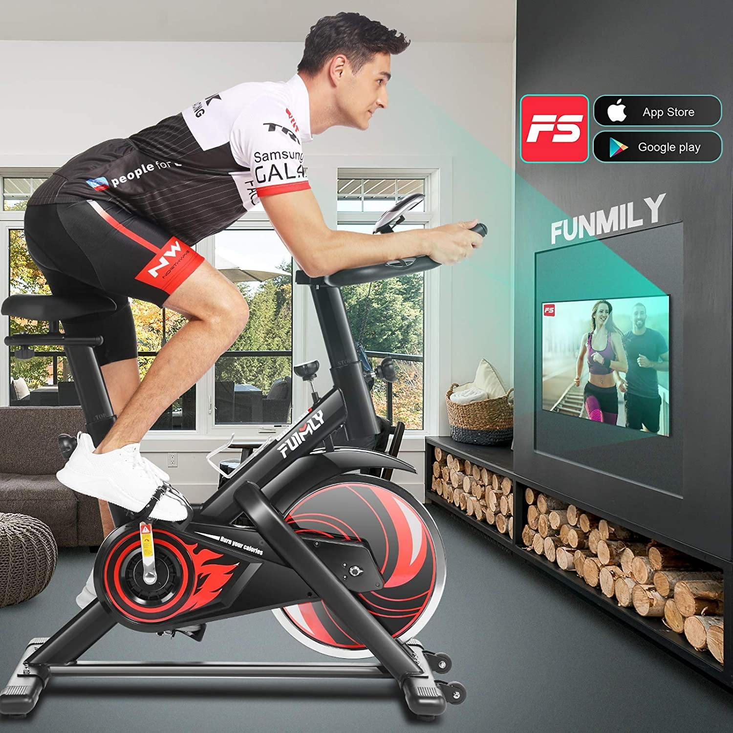 FUNMILY Exercise Bike - Indoor Cycling Bike - JOY2ESpree