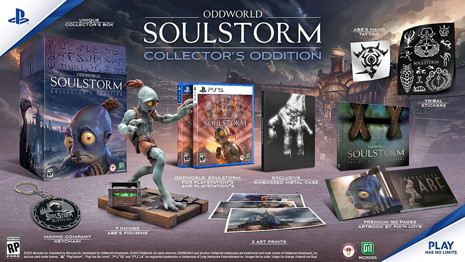 Oddworld: Soulstorm - Collector's Oddition (PS5) - PlayStation 5 - JOY2ESpree