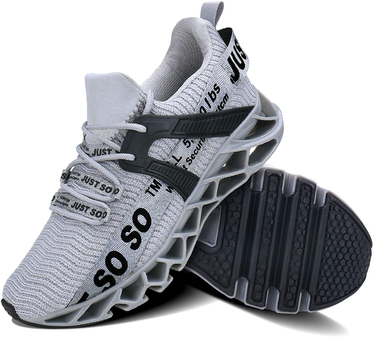 UMYOGO Mens Athletic Walking Blade Running Tennis Shoes Fashion Sneakers