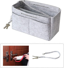 
                        
                          गैलरी व्यूवर में इमेज लोड करें, Purse Handbag Organizer Insert, MISIXILE Felt Bag Organizer with Handles
                        
                      