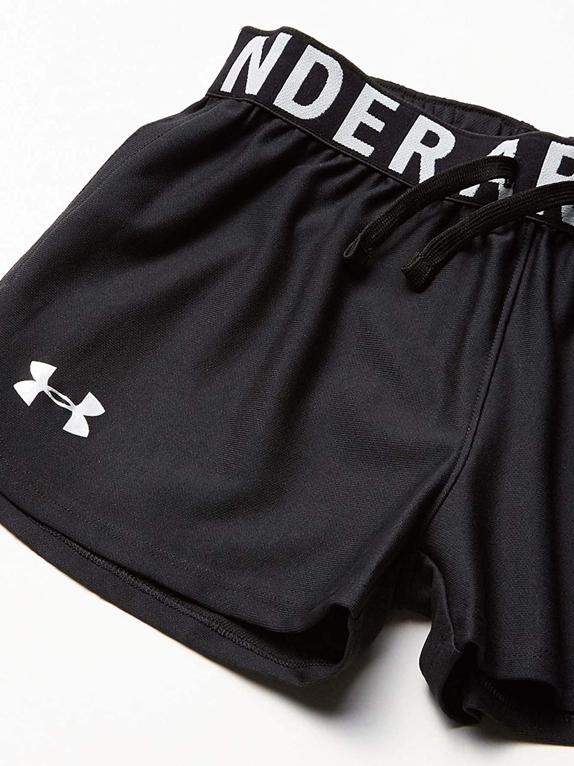 Under Armour Girls' Play Up Solid Workout Gym Shorts