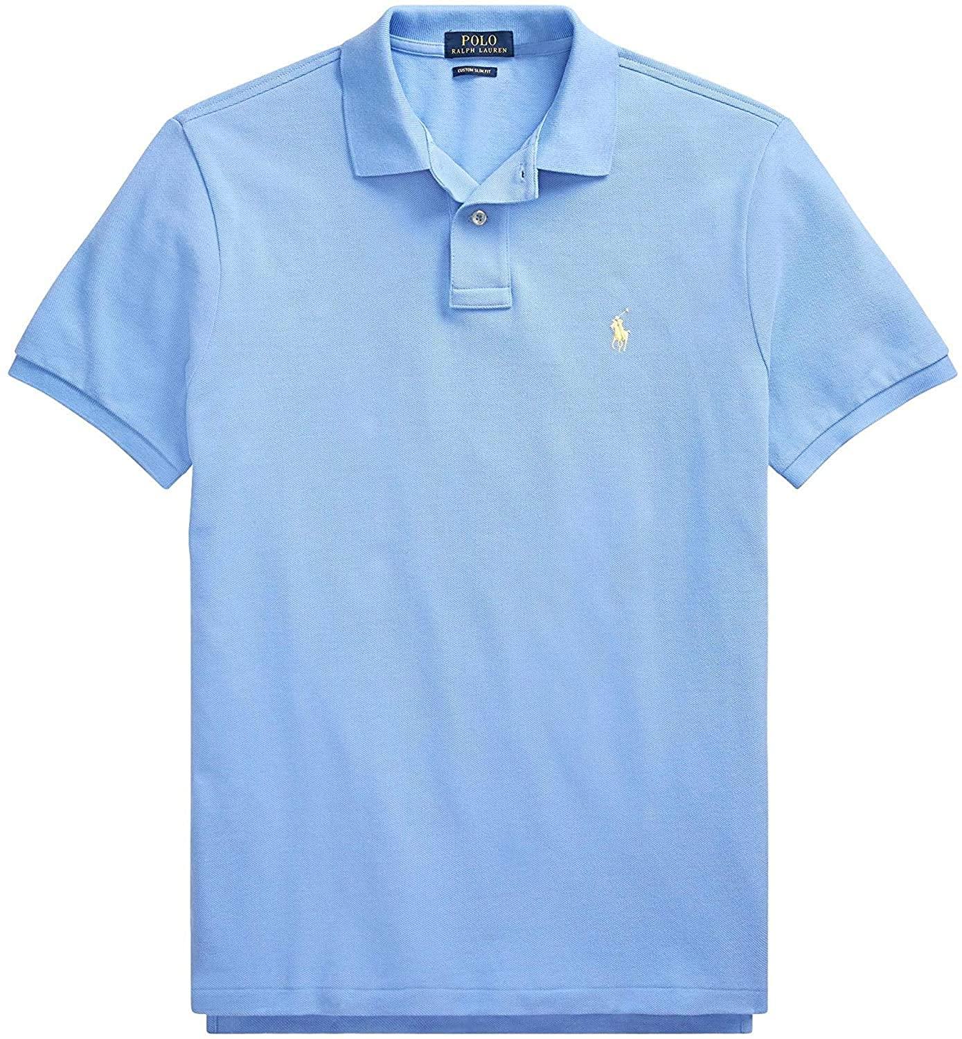 Polo RL Men's Custom Slim Fit Mesh Pony Shirt